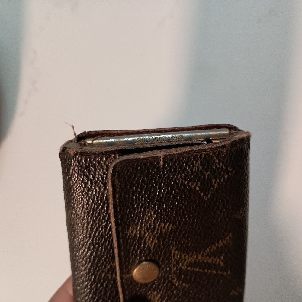 Authentic LOUIS VUITTON Monogram Multicles 6 Key Case Brown As - Picture 5 of 14